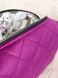 Набір пурпурних косметичок з квітковою підкладкою Purple/Pink Flowers  28484 фото 5