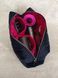 Косметичка для фена Dyson Supersonic , темно синя з підкладкою кольору фуксія Navy blue/Fuchsia  99486 фото 1