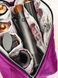 Косметичка для стайлера Dyson , пурпурна з квітковою підкладкою Purple/Pink flowers  75263 фото 6